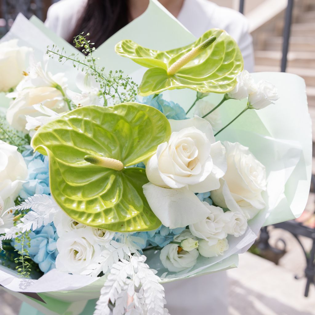 Buchet flori Blue Lagoon