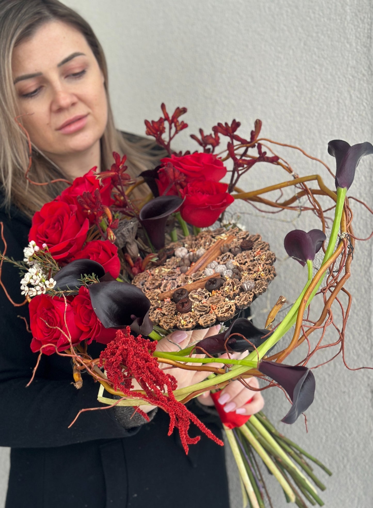 Buchet de flori Nocturne Rouge