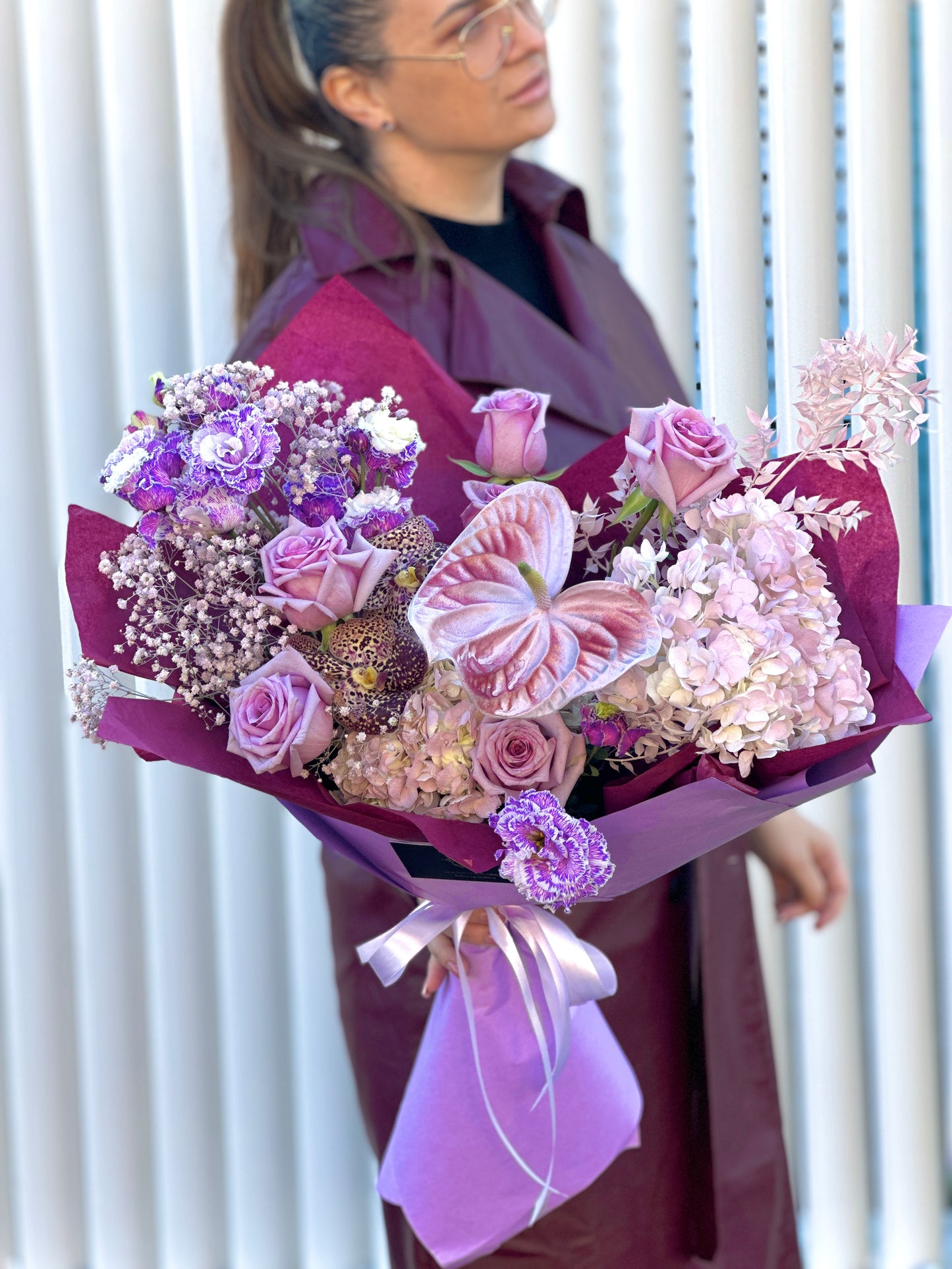 Buchet flori Ametist Roial