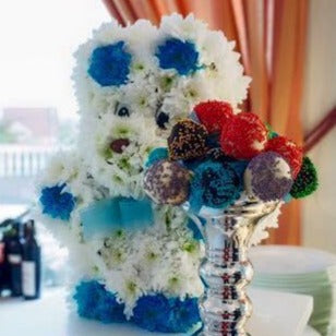 Aranjament botez Ursulet - by Ana Macovei