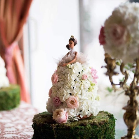 Aranjament botez Barbie - by Ana Macovei