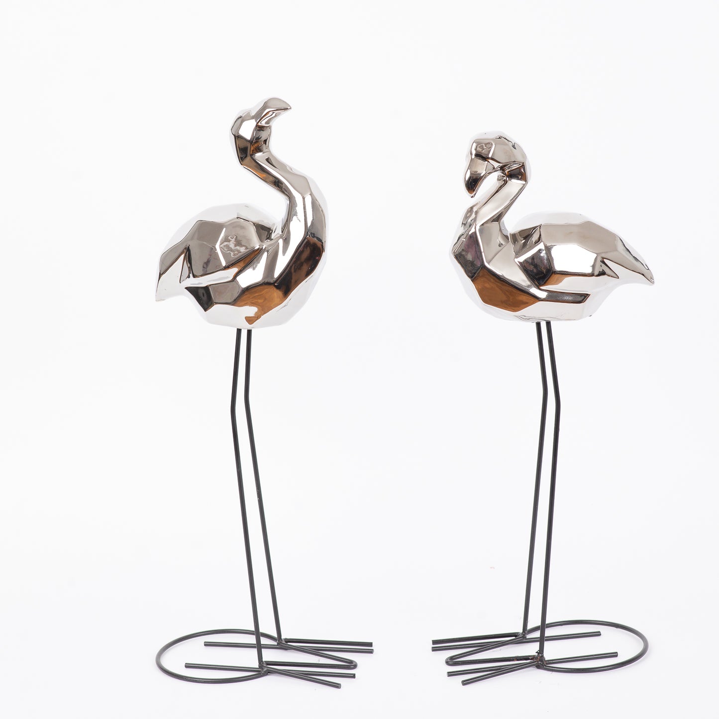 Decoratiune Silver Flamingo - by Ana Macovei